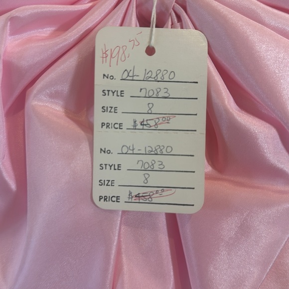 VINTAGE 90s 💕 authentic retro chic pink formal boutique Party dress. - Picture 10 of 10